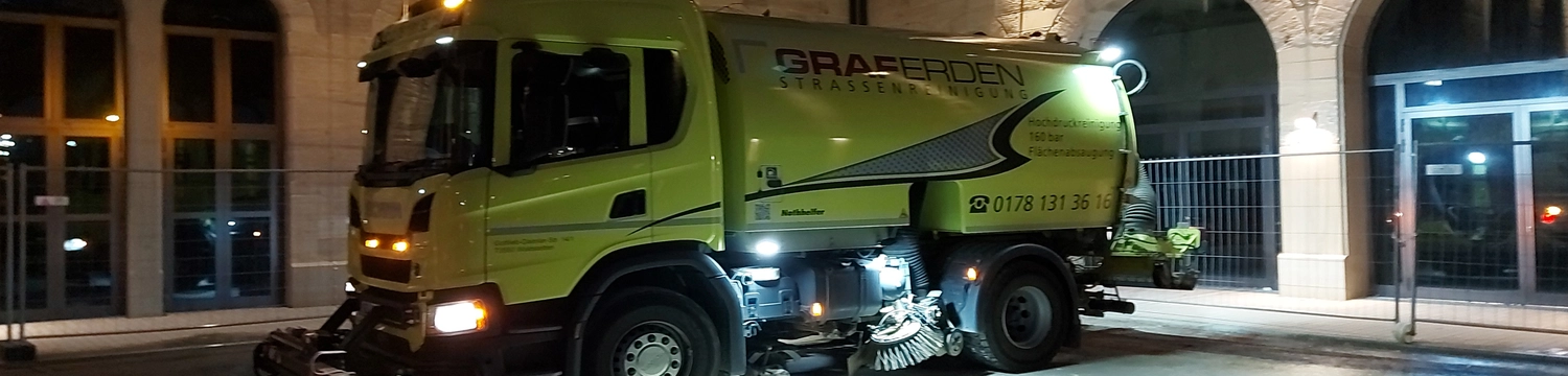 Graf Straßenreinigung - Kehrdienste - Transport