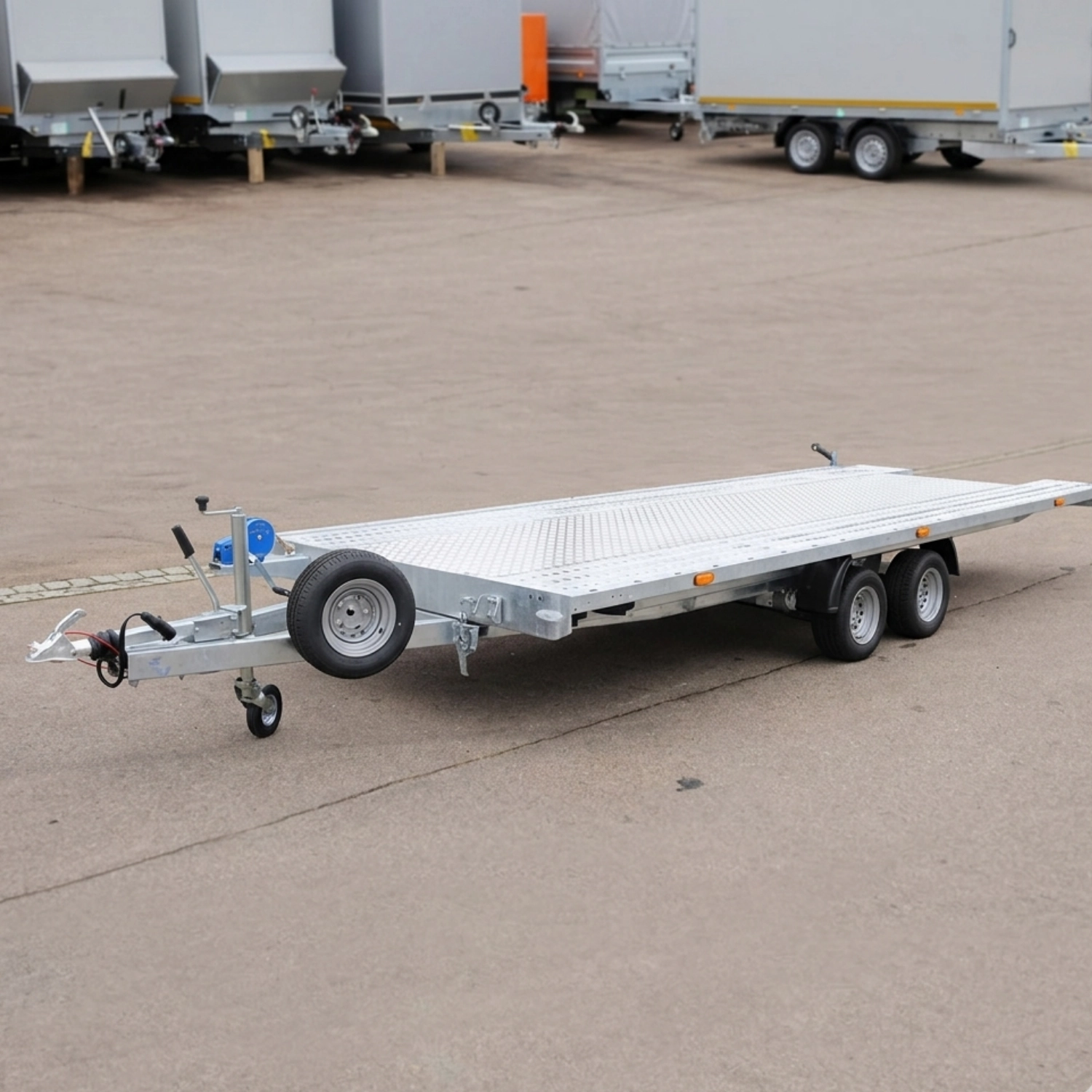 Graf Straßenreinigung - Kehrdienste - BMA Autotransport Anhänger 3000 kg