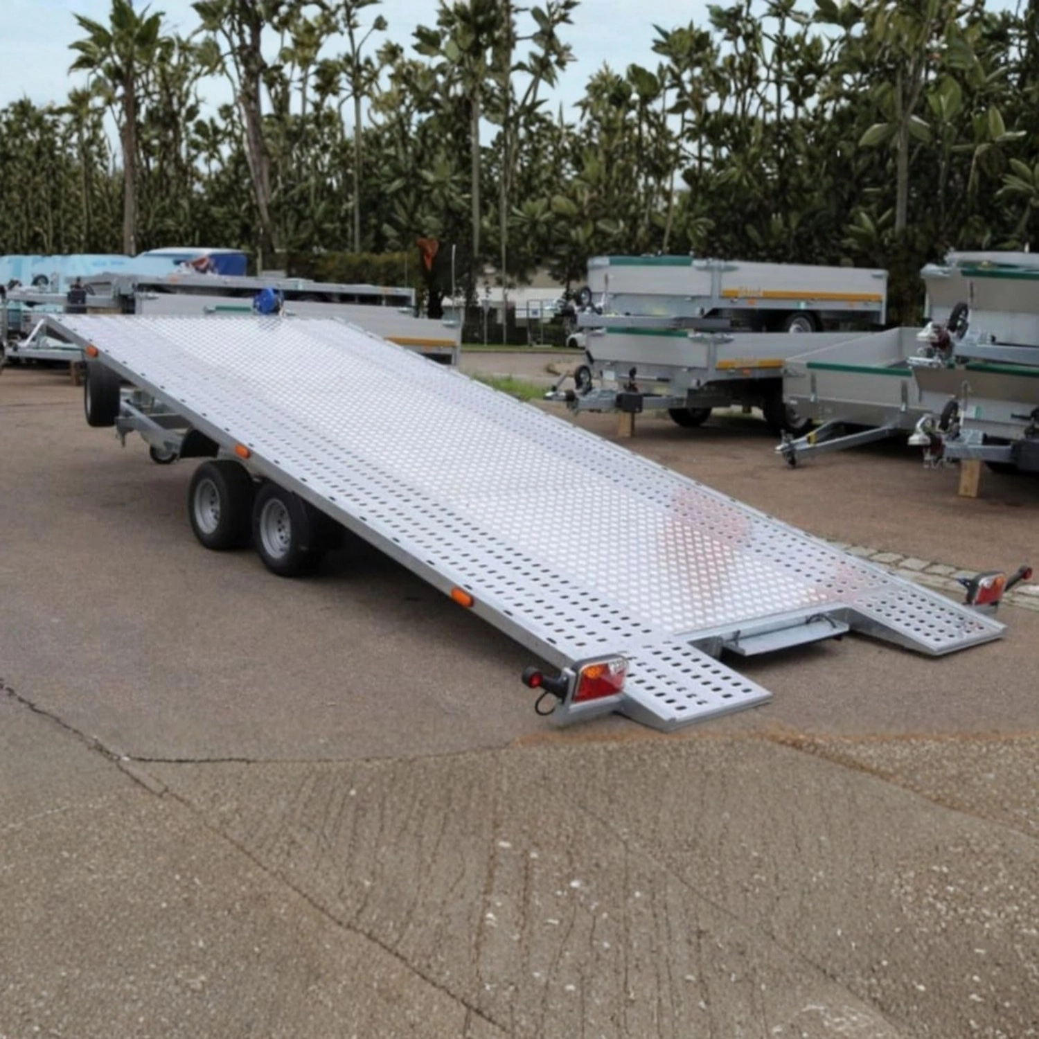 Graf Straßenreinigung - Kehrdienste - BMA Autotransport Anhänger 3000 kg