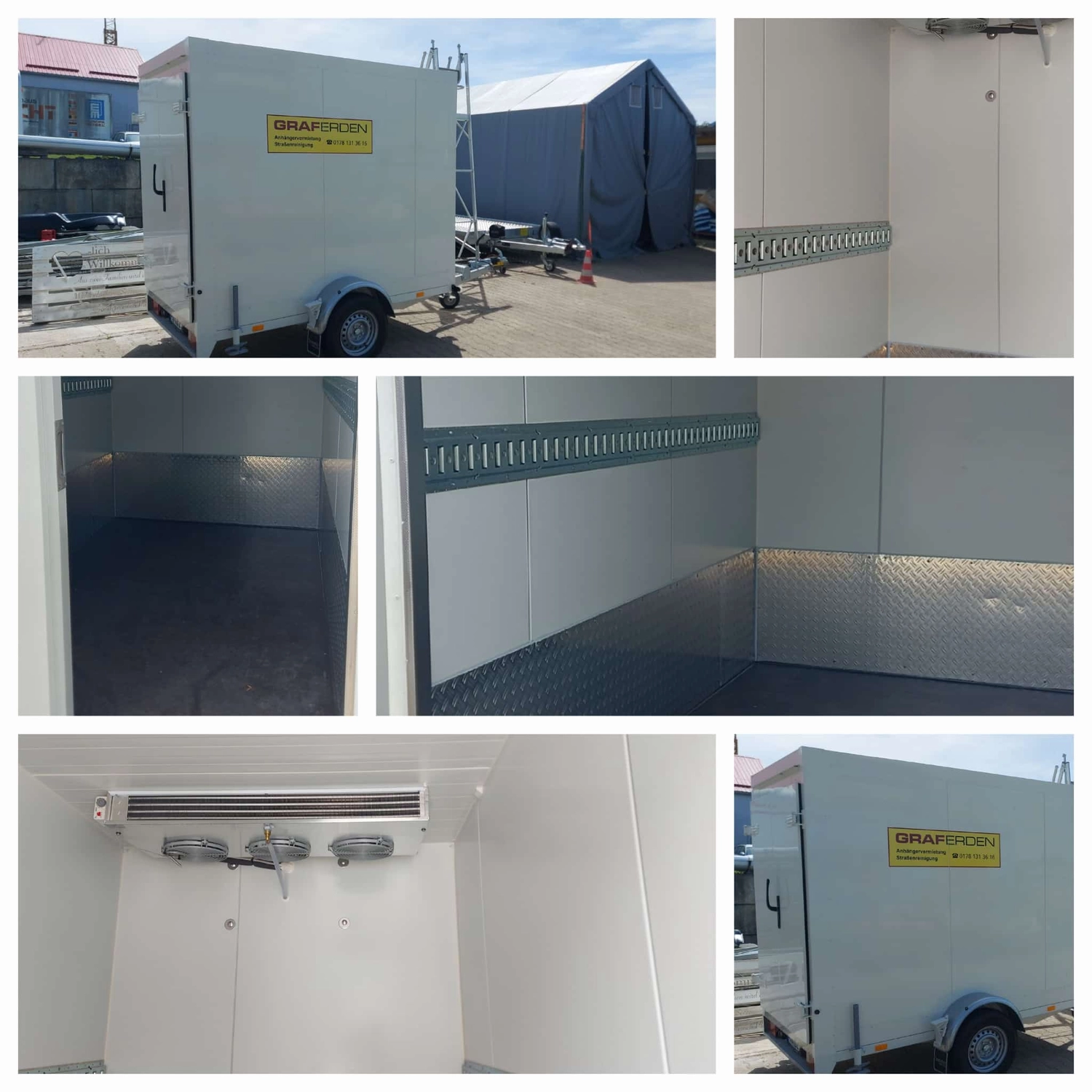 Graf Straßenreinigung - Kehrdienste - Isopolar HMT 1,35 Kühlanhänger